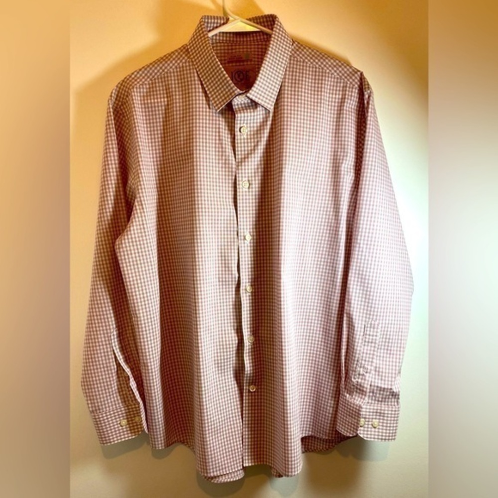 Joe Joseph Abboud‎ Slim Fit Easy Care Large Button Down Long Sleeve